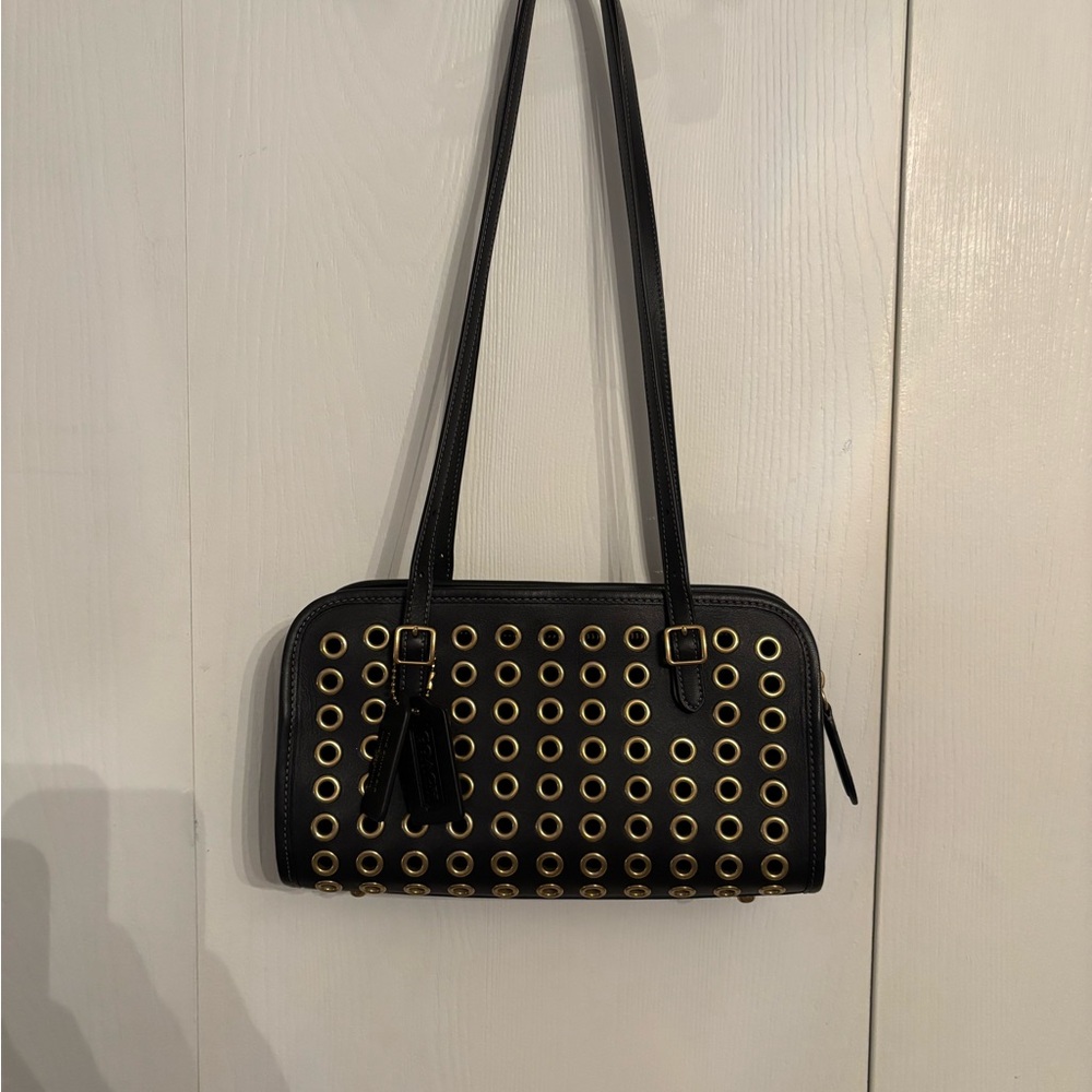 Coach Swing Zip Bag with Grommets